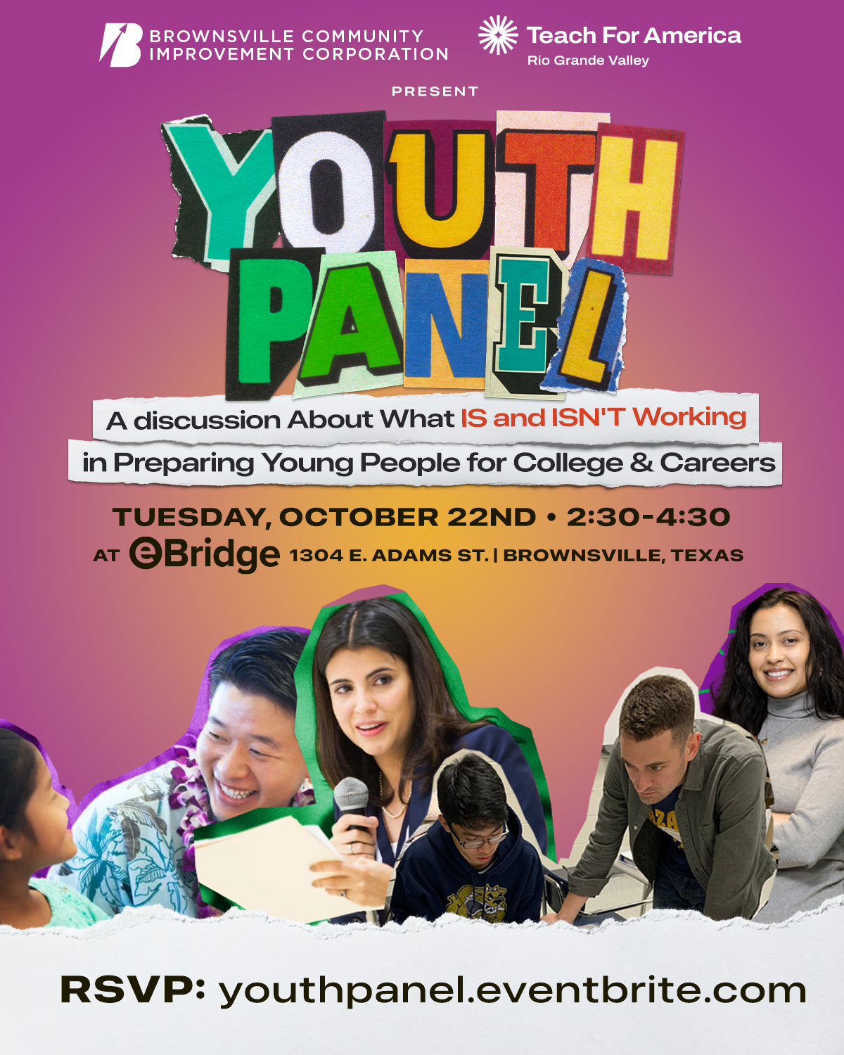 BCIC and Teach for America RGV Partner to Host Youth Panel on College and Career Readiness