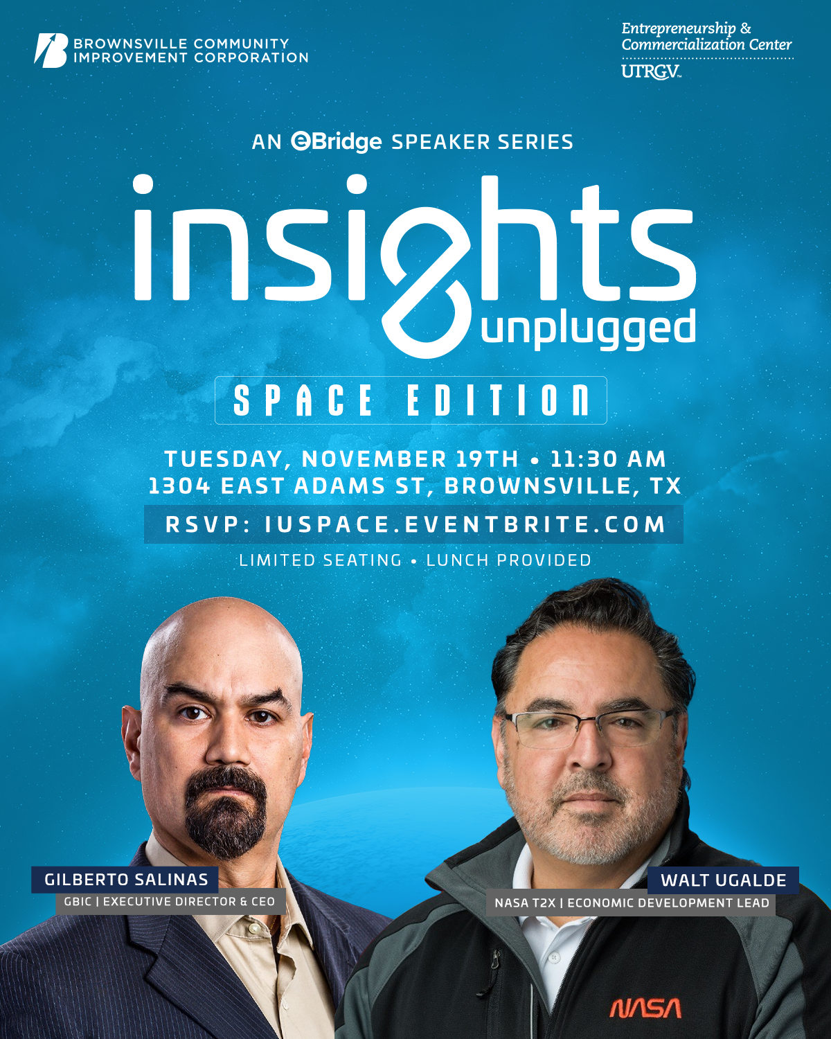 Space Industry Leaders to Share South Texas Vision at Insights Unplugged